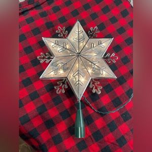 Kurt Adler Star tree topper